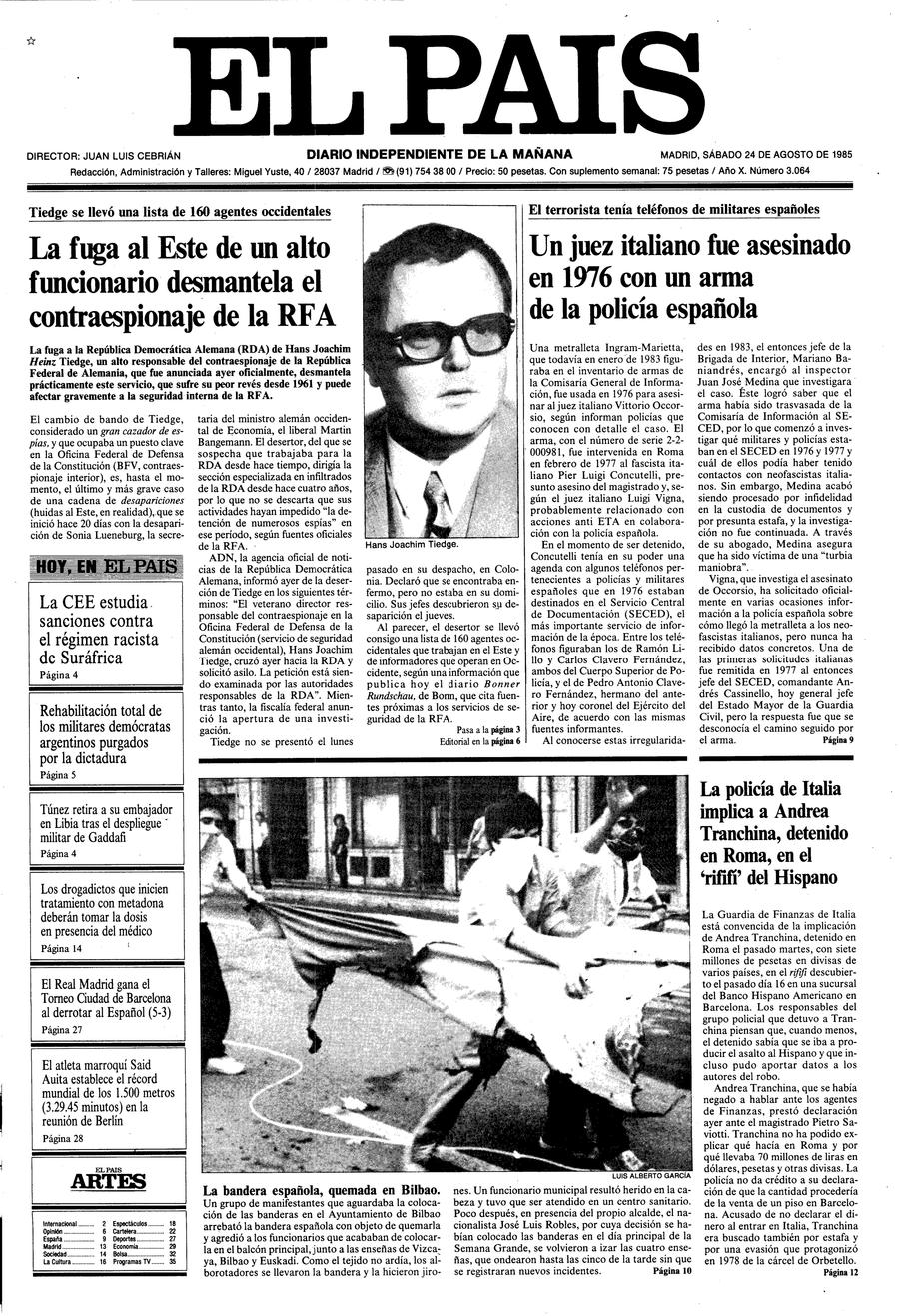 24 de Agosto de 1985