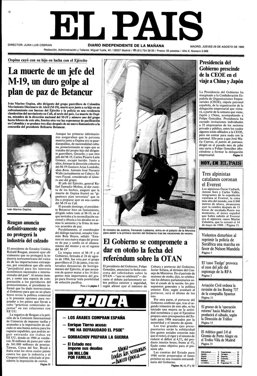 29 de Agosto de 1985