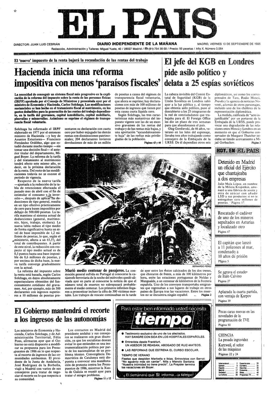 13 de Septiembre de 1985