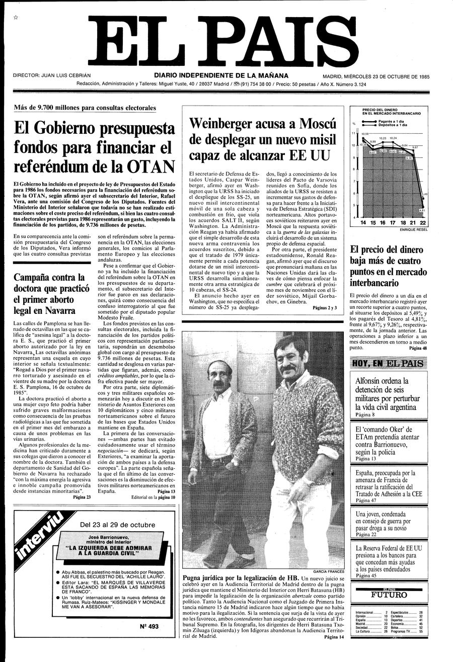 23 de Octubre de 1985
