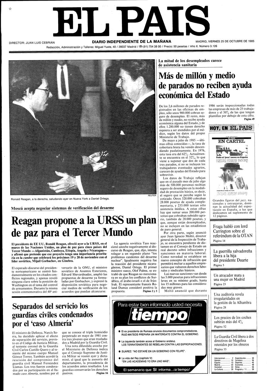 25 de Octubre de 1985