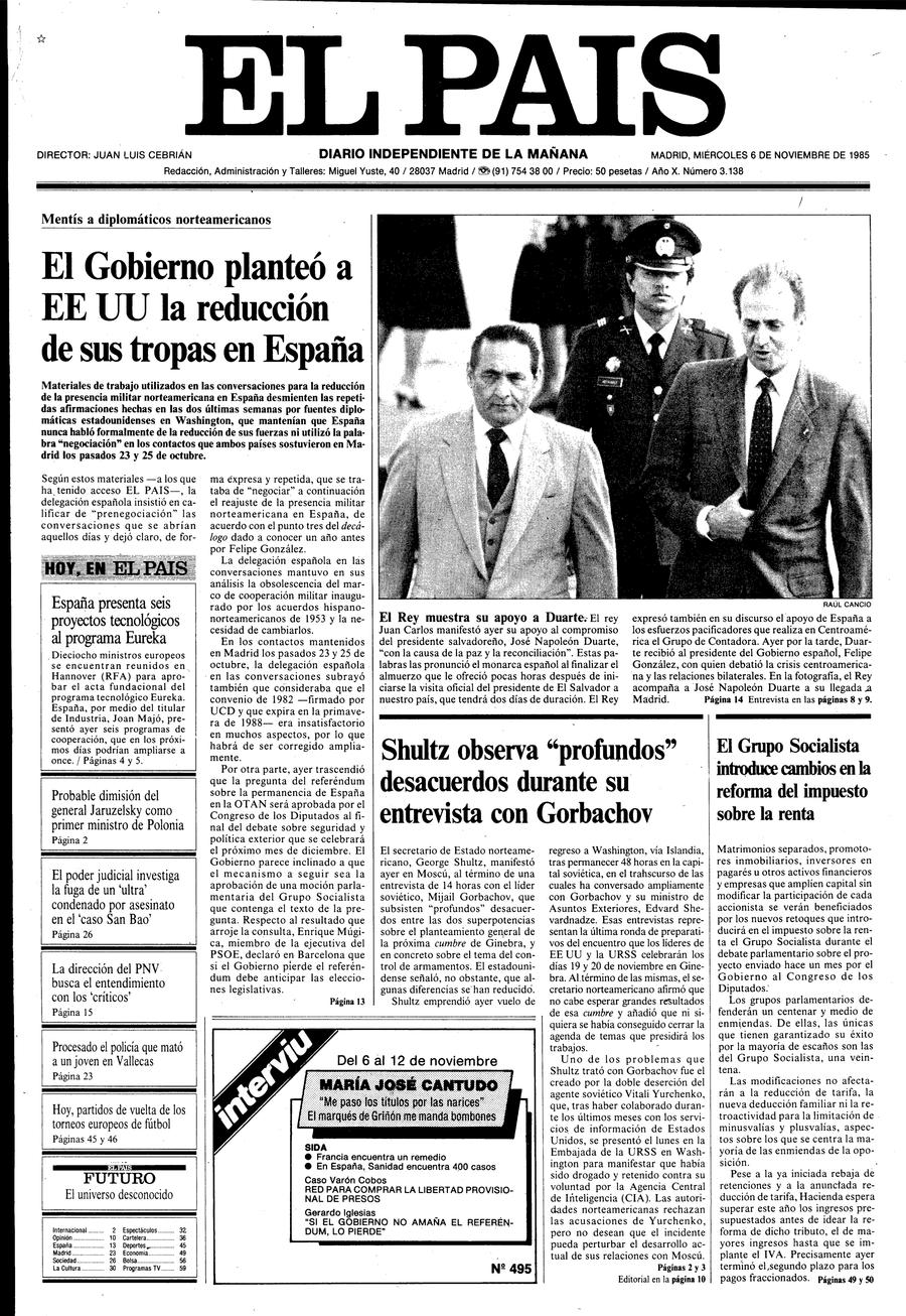 6 de Noviembre de 1985