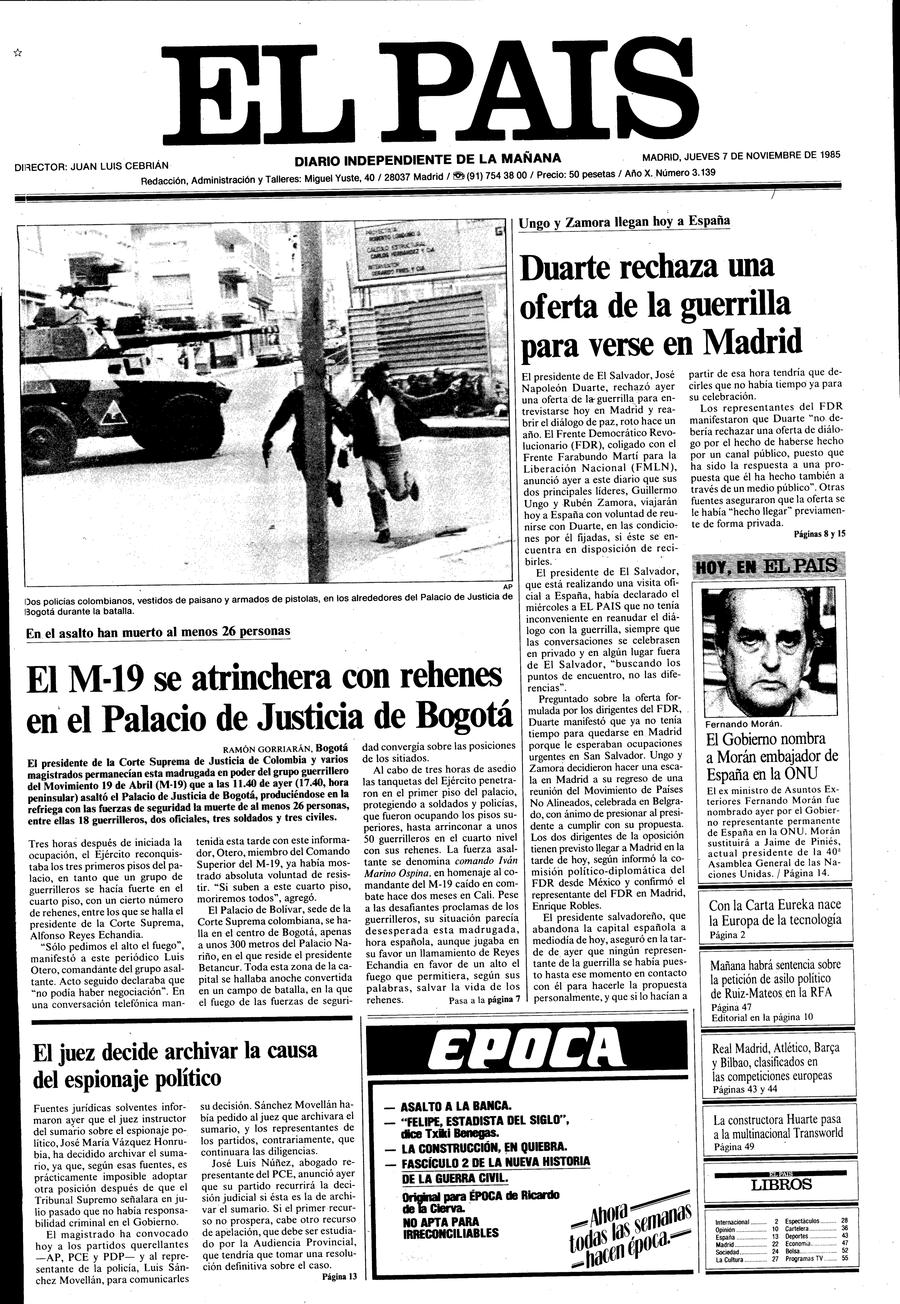 7 de Noviembre de 1985