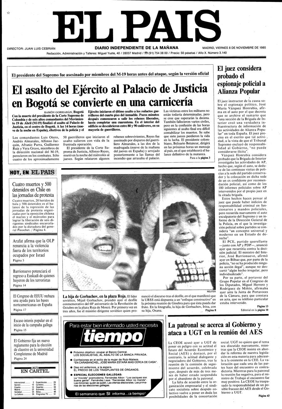 8 de Noviembre de 1985
