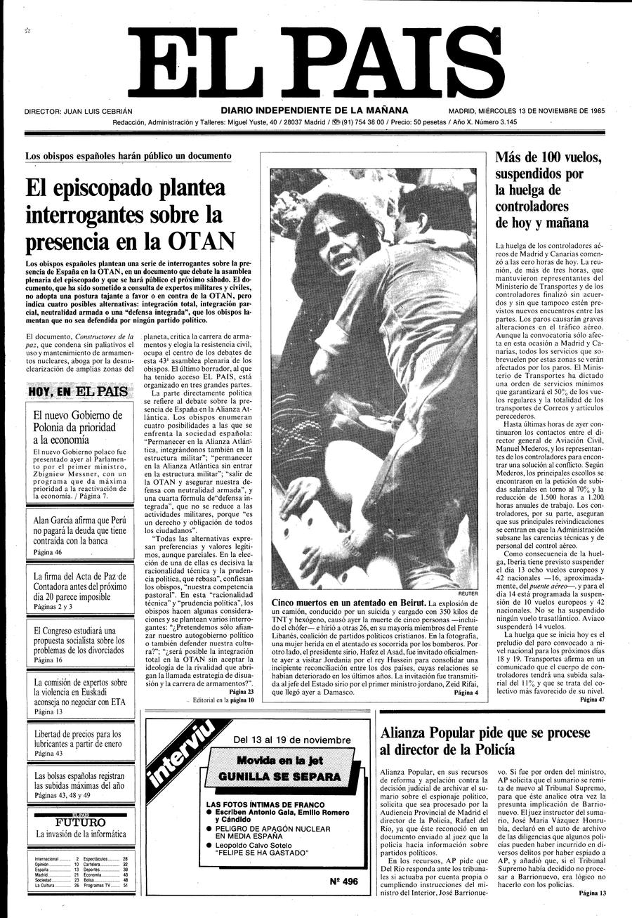 13 de Noviembre de 1985