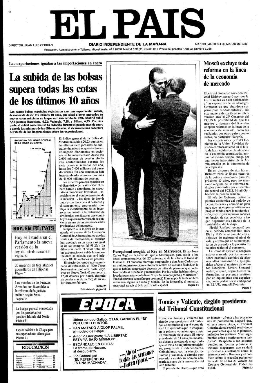 4 de Marzo de 1986
