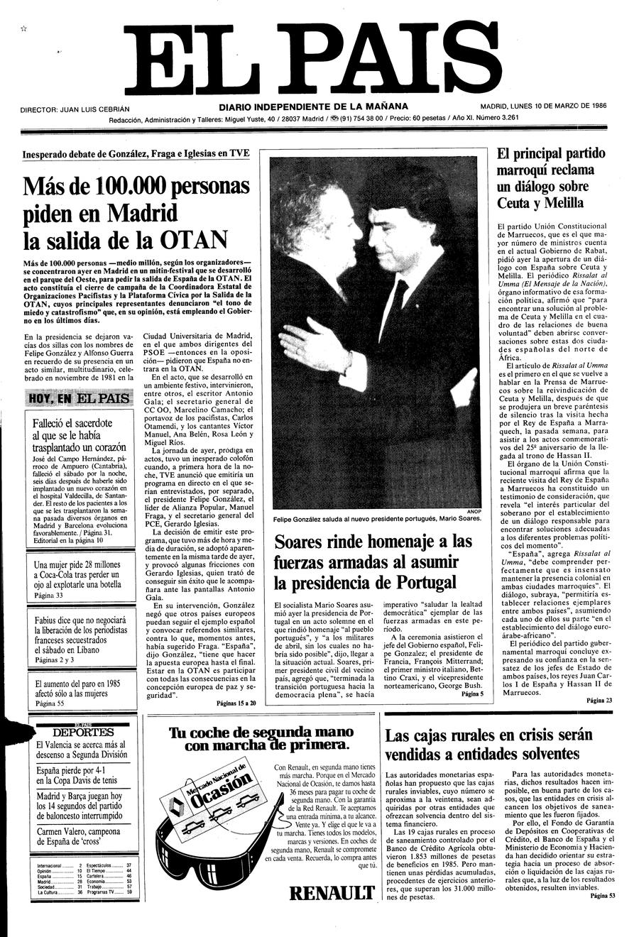 10 de Marzo de 1986