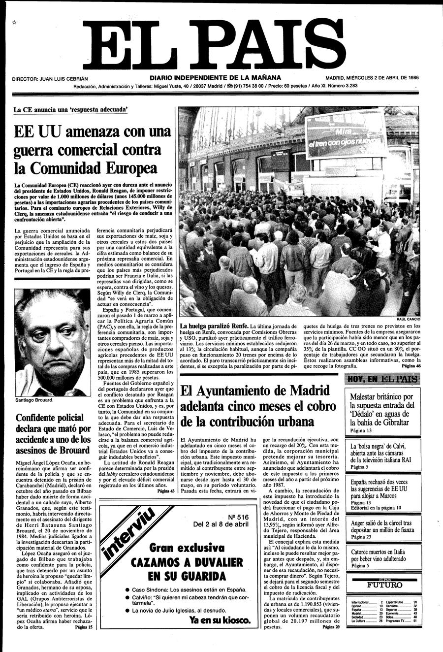 2 de Abril de 1986