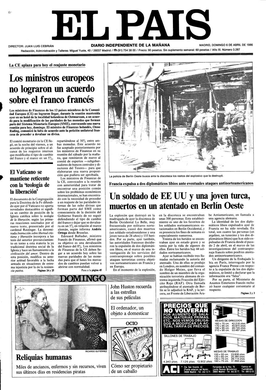 6 de Abril de 1986