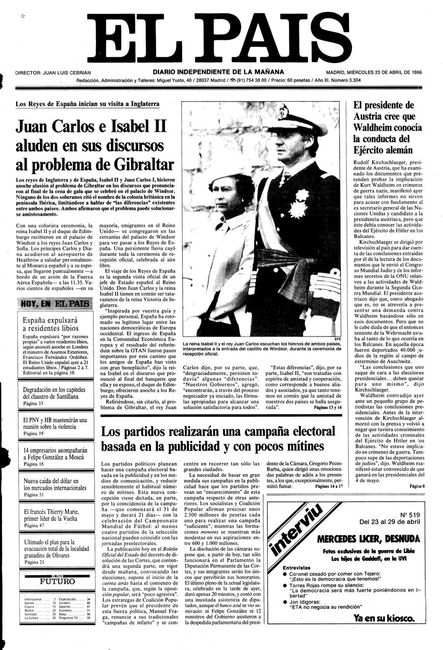 23 de Abril de 1986