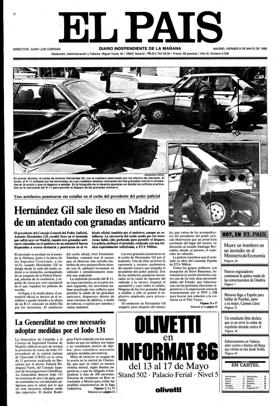 9 de Mayo de 1986