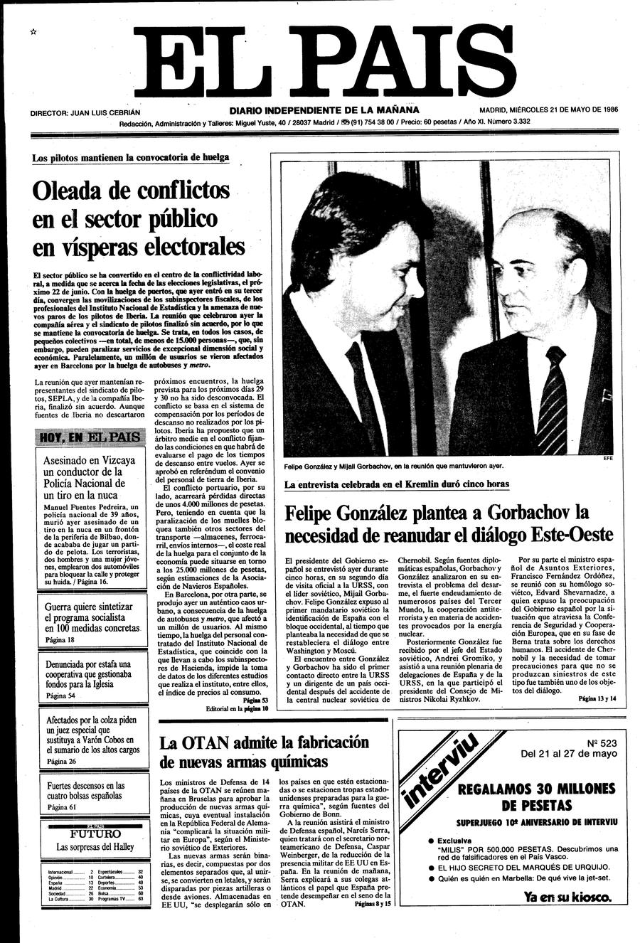 21 de Mayo de 1986
