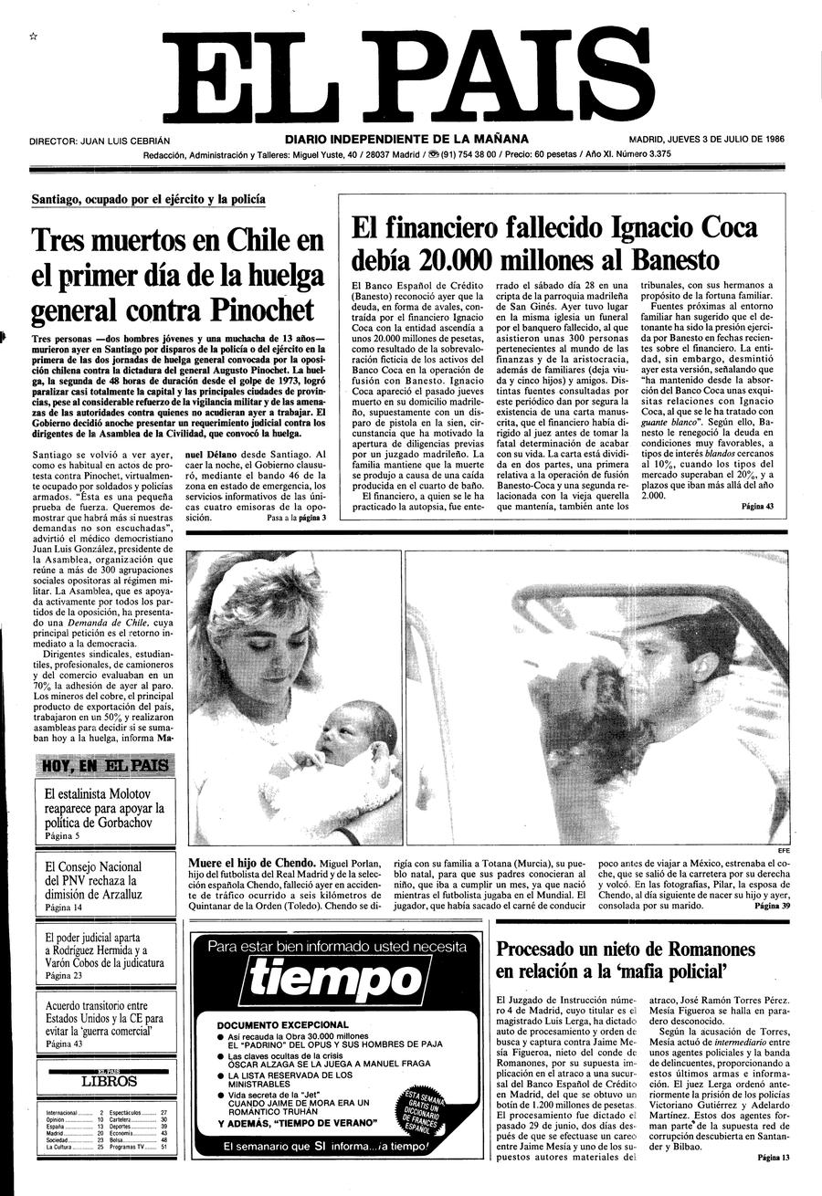 3 de Julio de 1986
