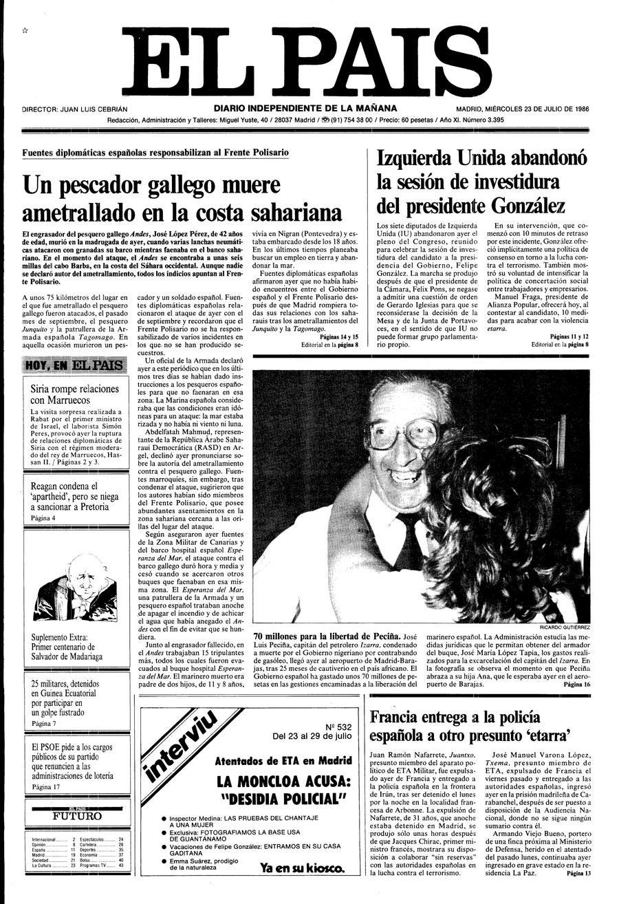 23 de Julio de 1986