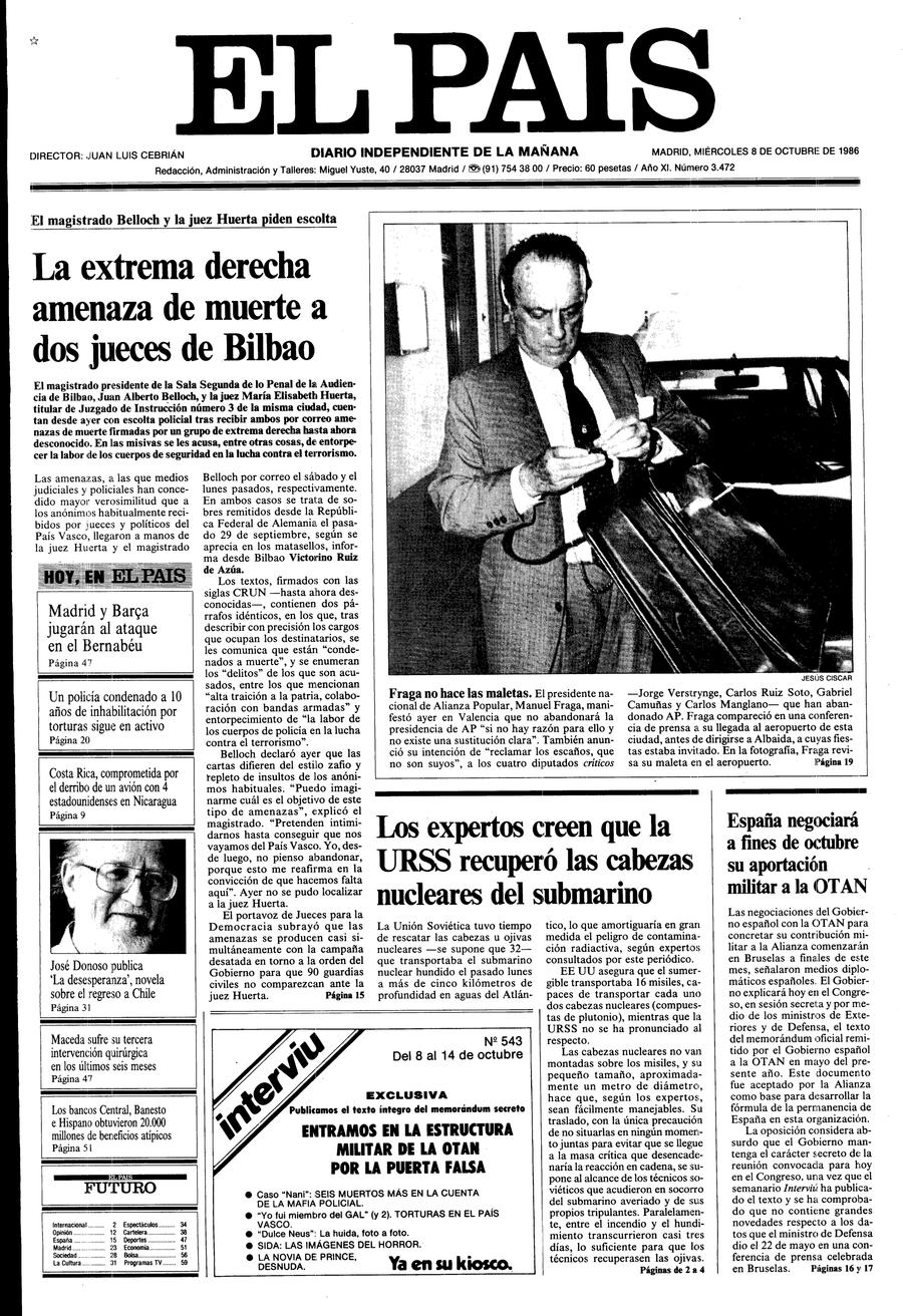 8 de Octubre de 1986