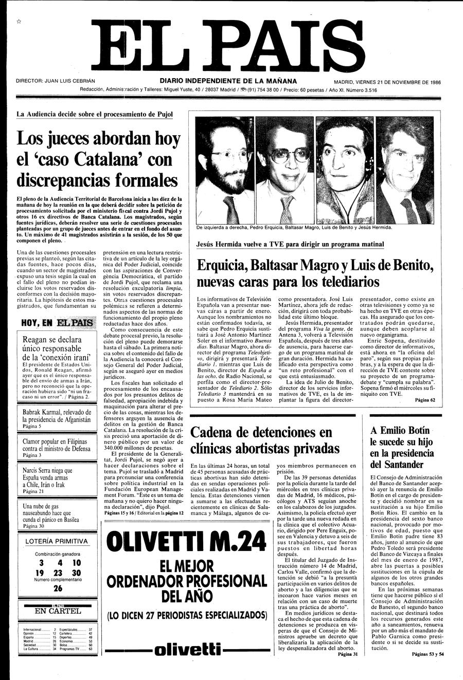 21 de Noviembre de 1986