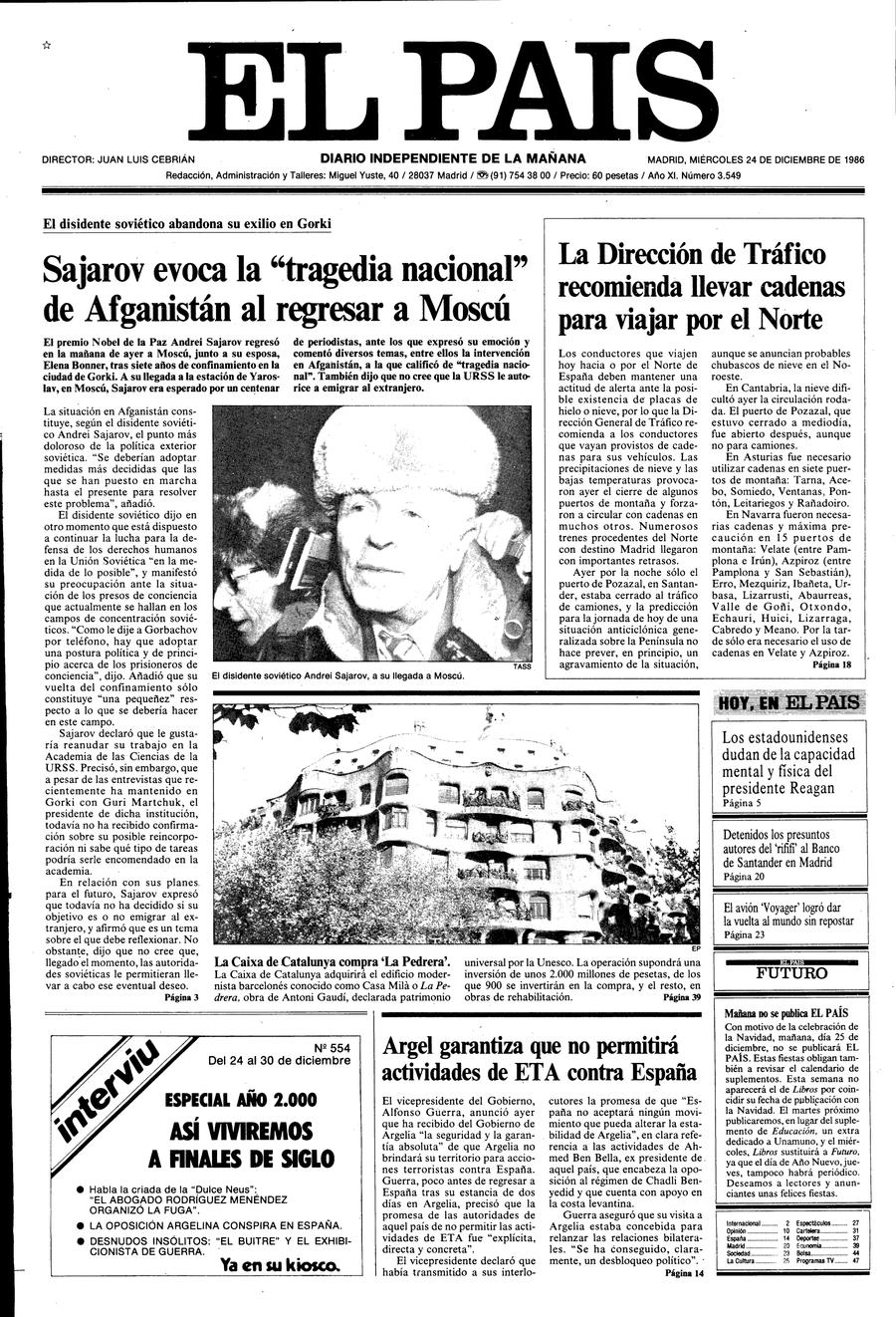 24 de Diciembre de 1986