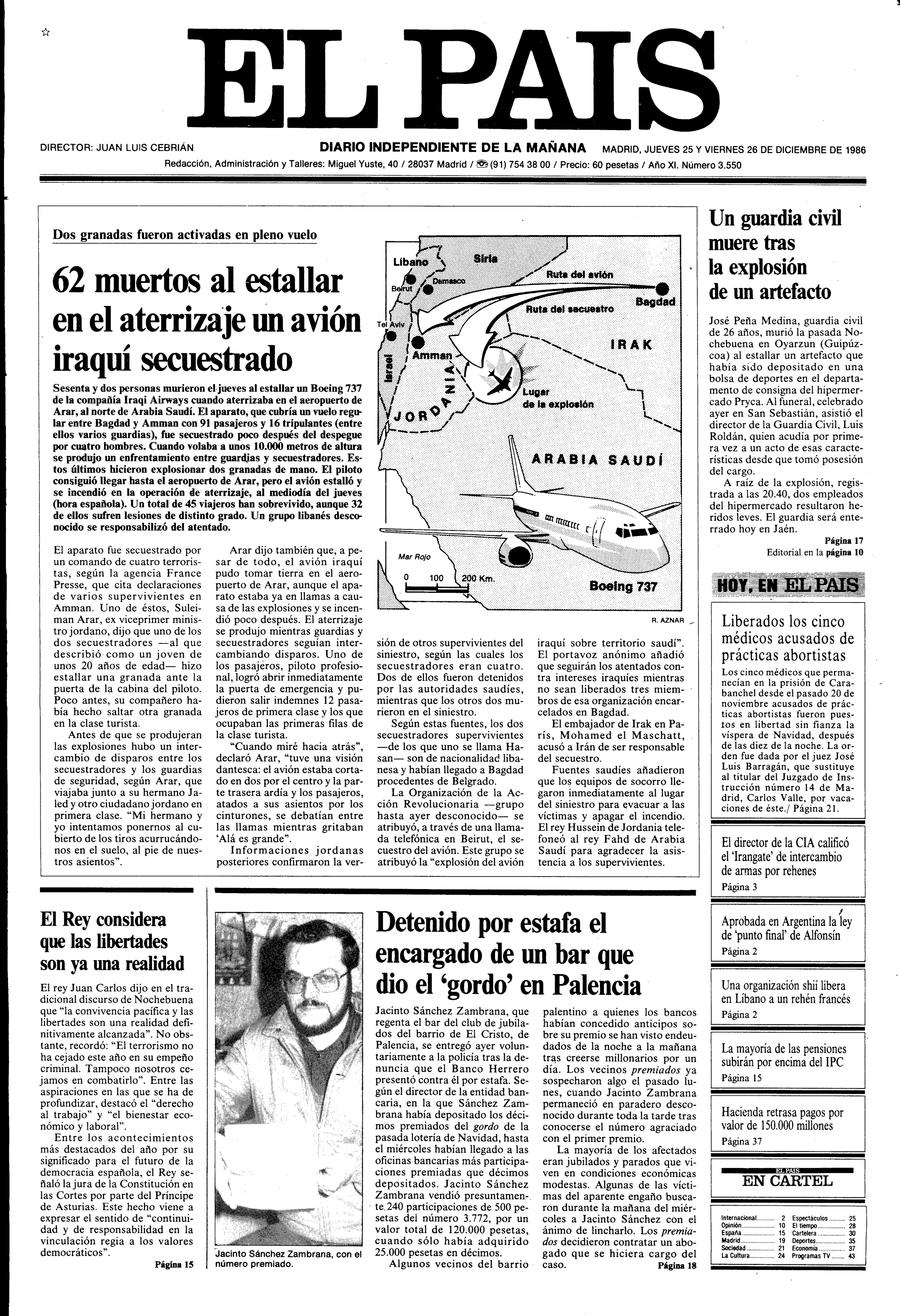 26 de Diciembre de 1986
