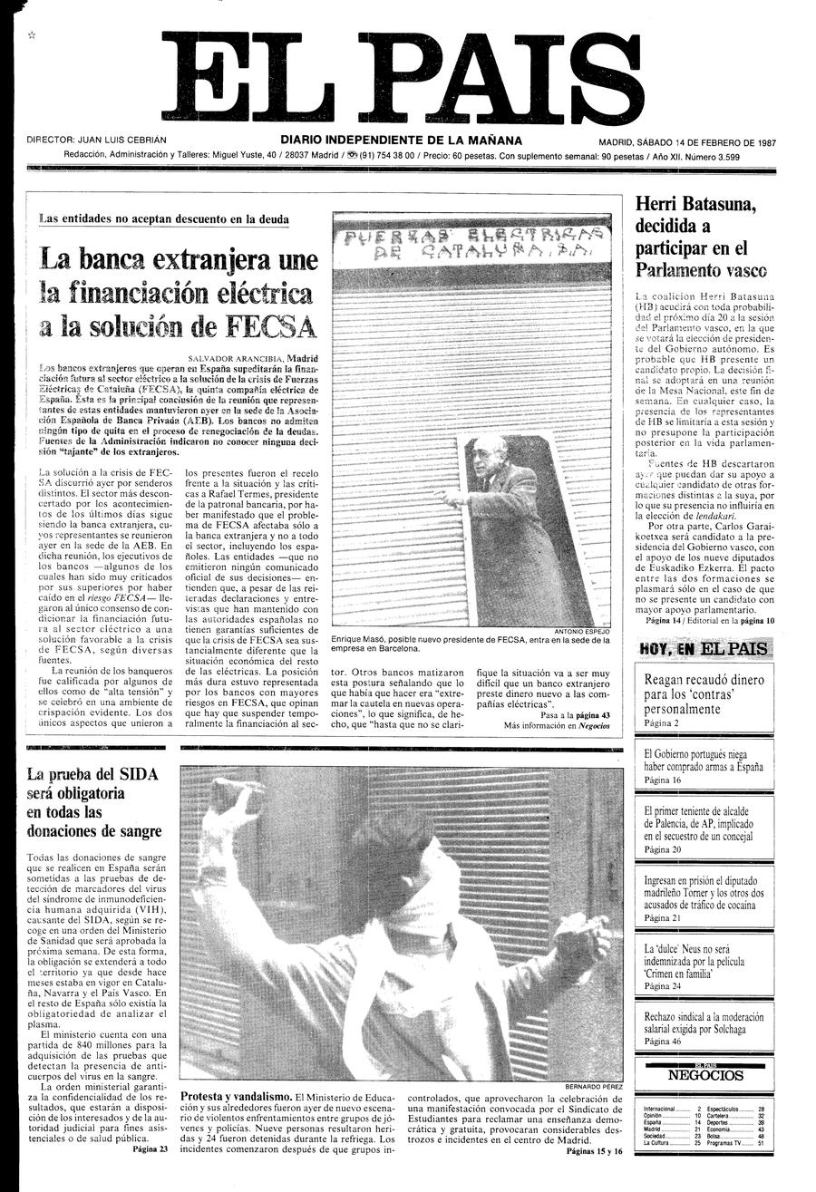 14 febrero 1987