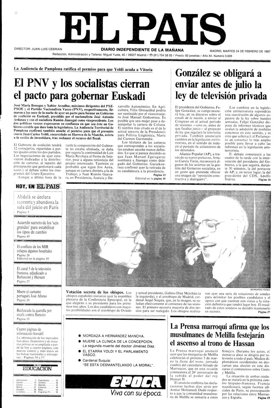 24 de Febrero de 1987