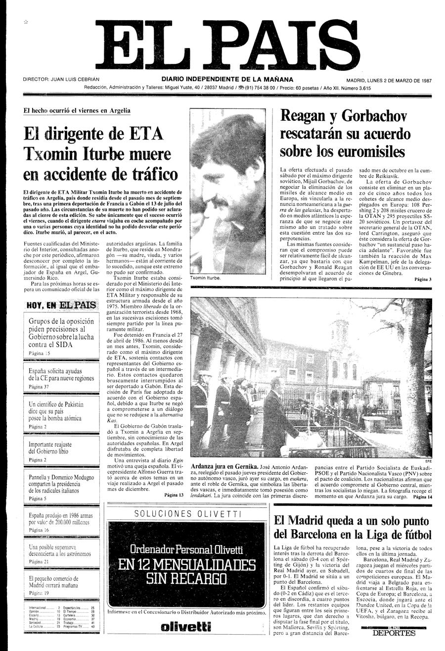 2 de Marzo de 1987
