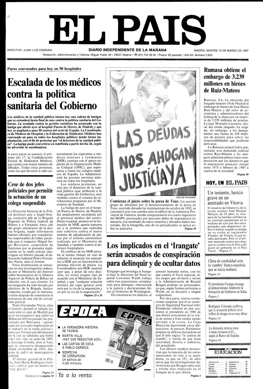 10 de Marzo de 1987