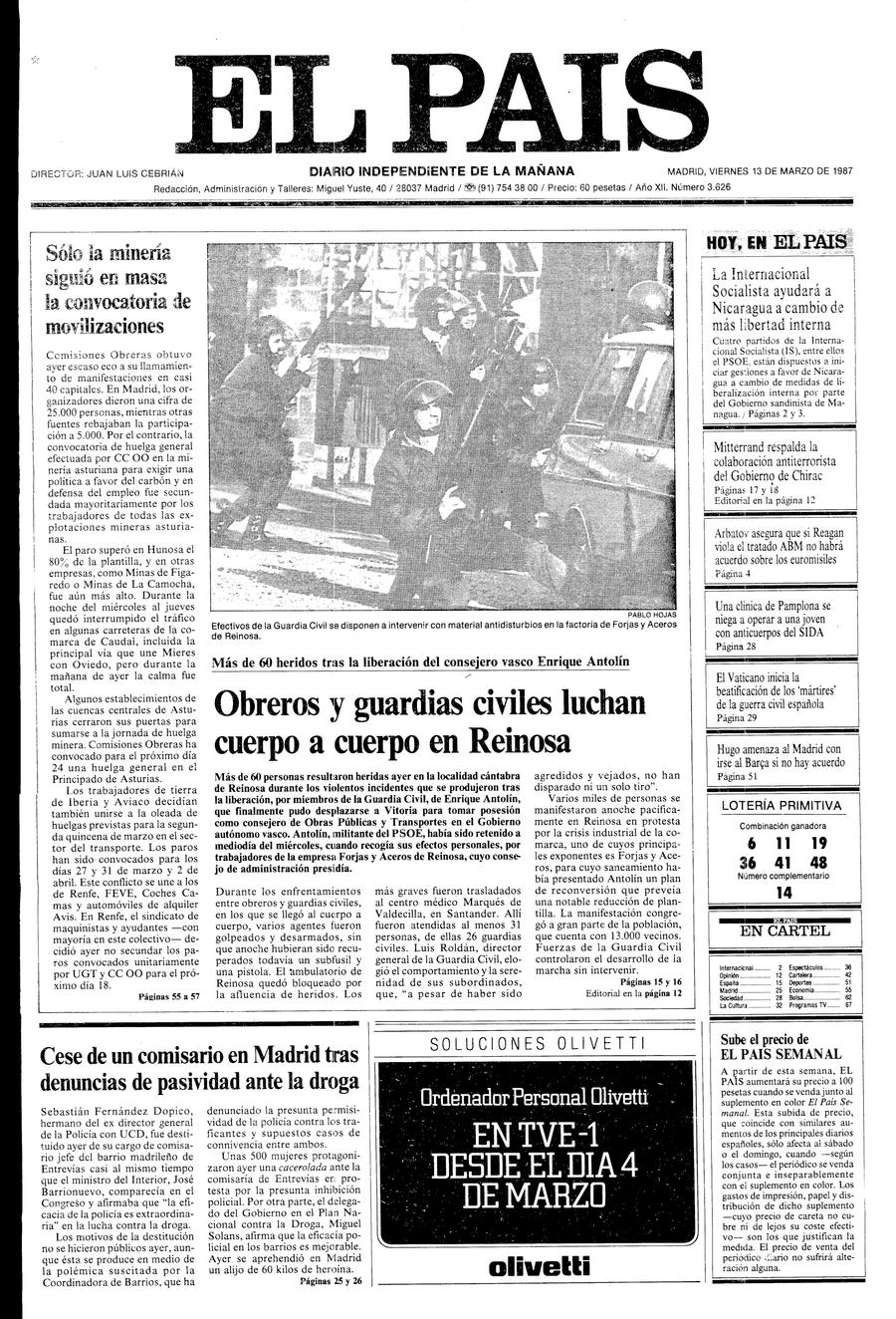 13 de Marzo de 1987