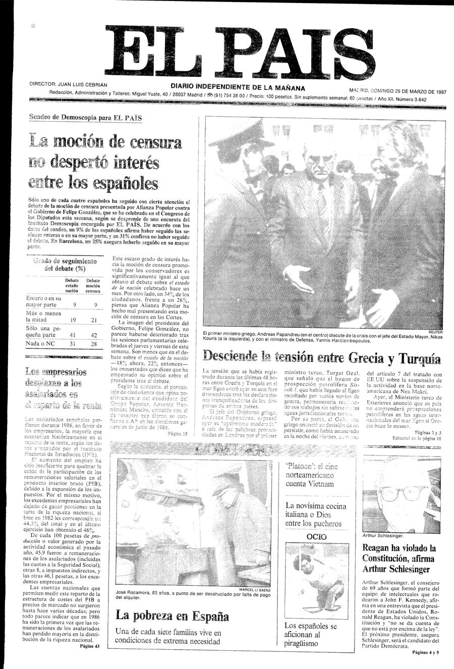 29 de Marzo de 1987