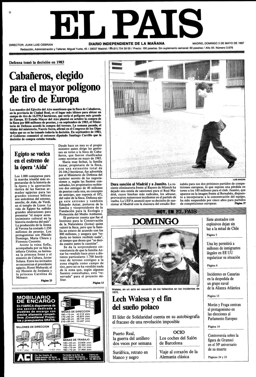 3 de Mayo de 1987