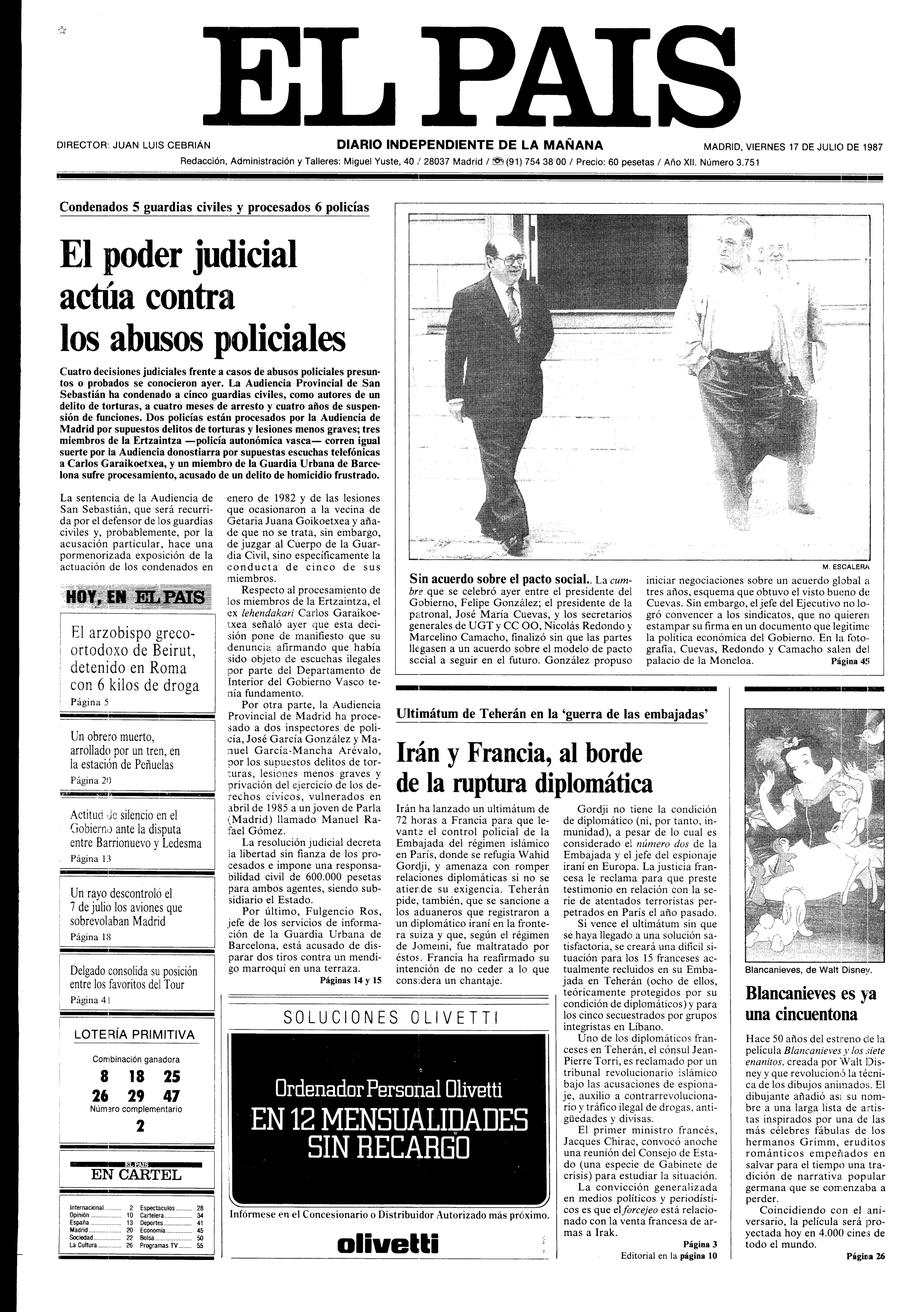 17 de Julio de 1987