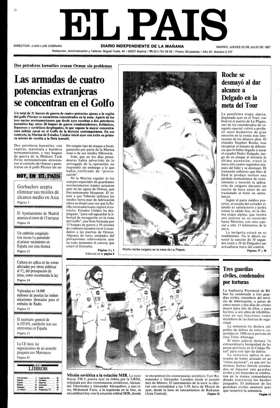 23 de Julio de 1987