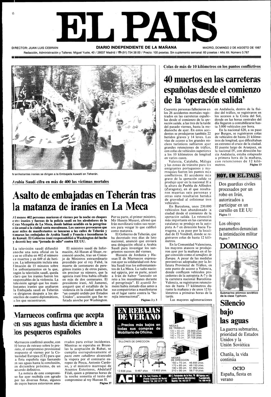 2 de Agosto de 1987