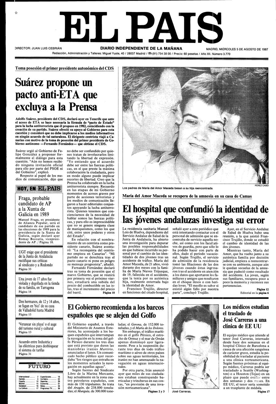 5 de Agosto de 1987