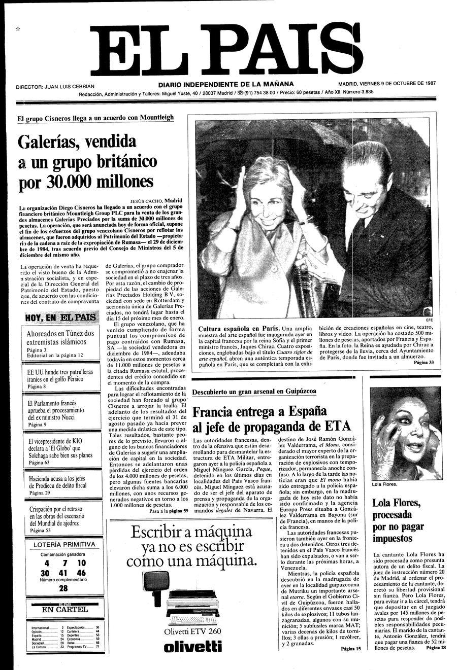 9 de Octubre de 1987