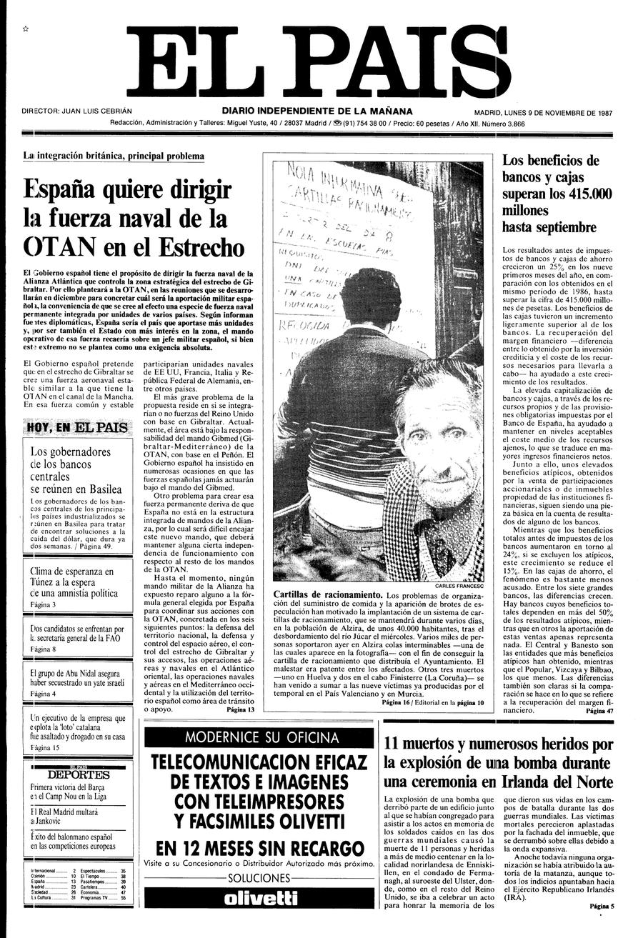 9 de Noviembre de 1987