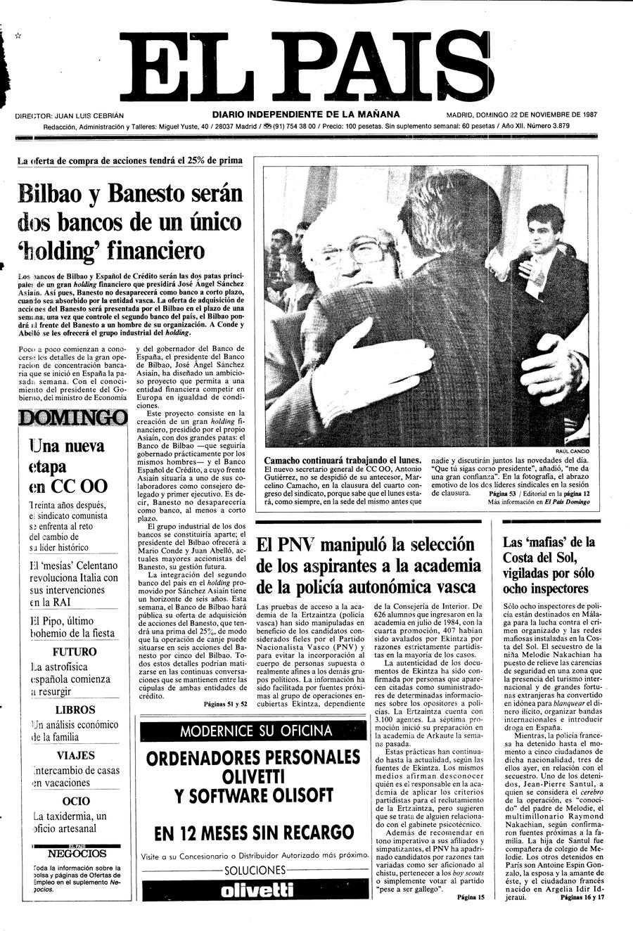 22 de Noviembre de 1987