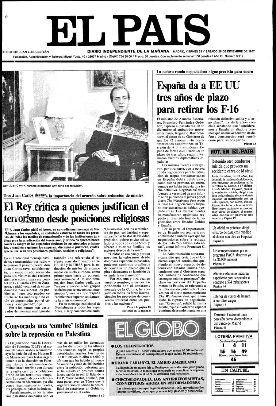 26 de Diciembre de 1987