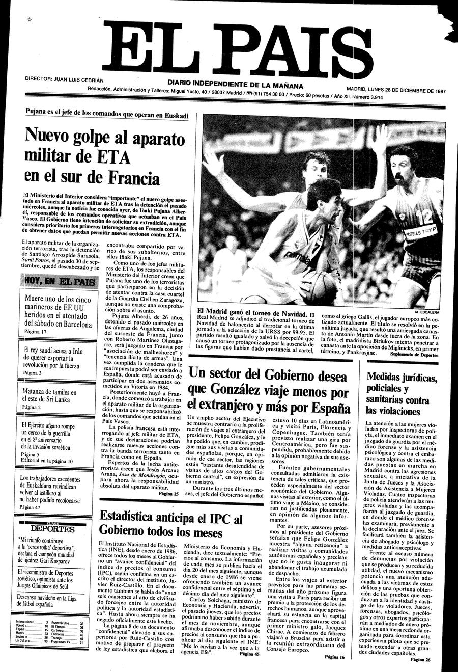 28 de Diciembre de 1987
