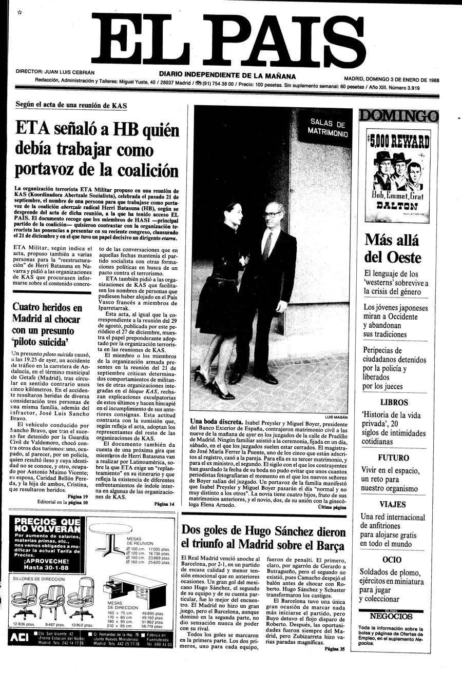 3 enero 1988