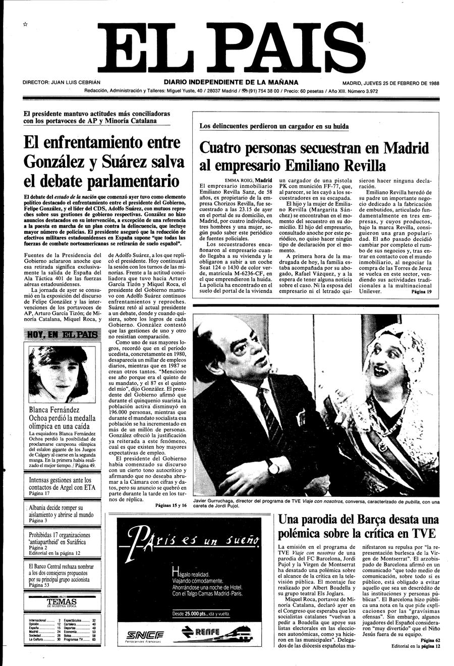 25 de Febrero de 1988