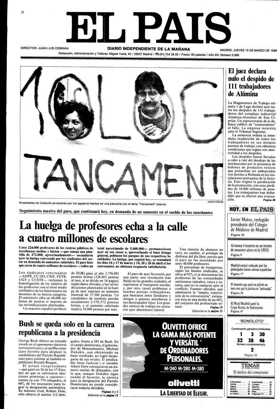 10 de Marzo de 1988
