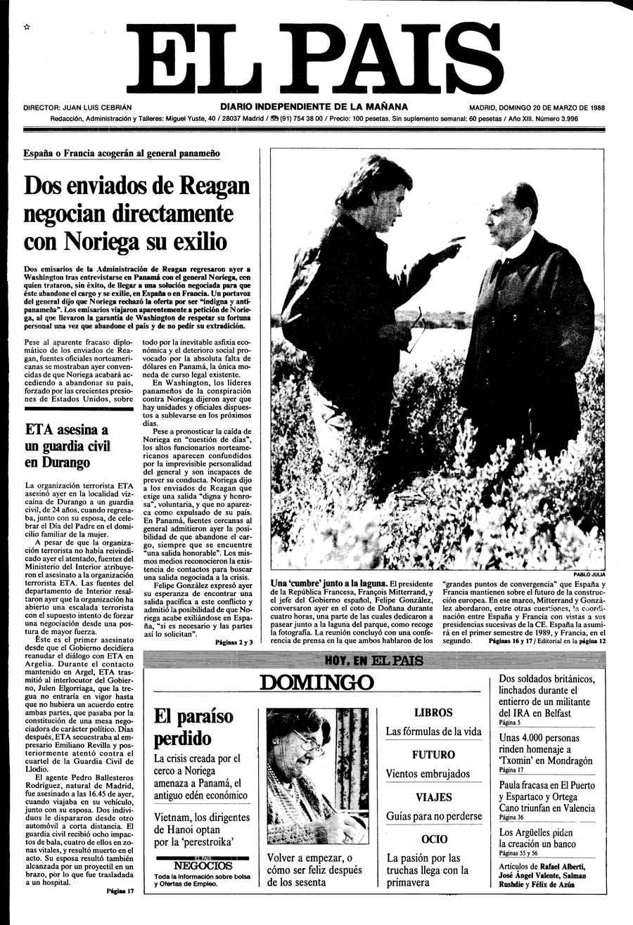 20 de Marzo de 1988