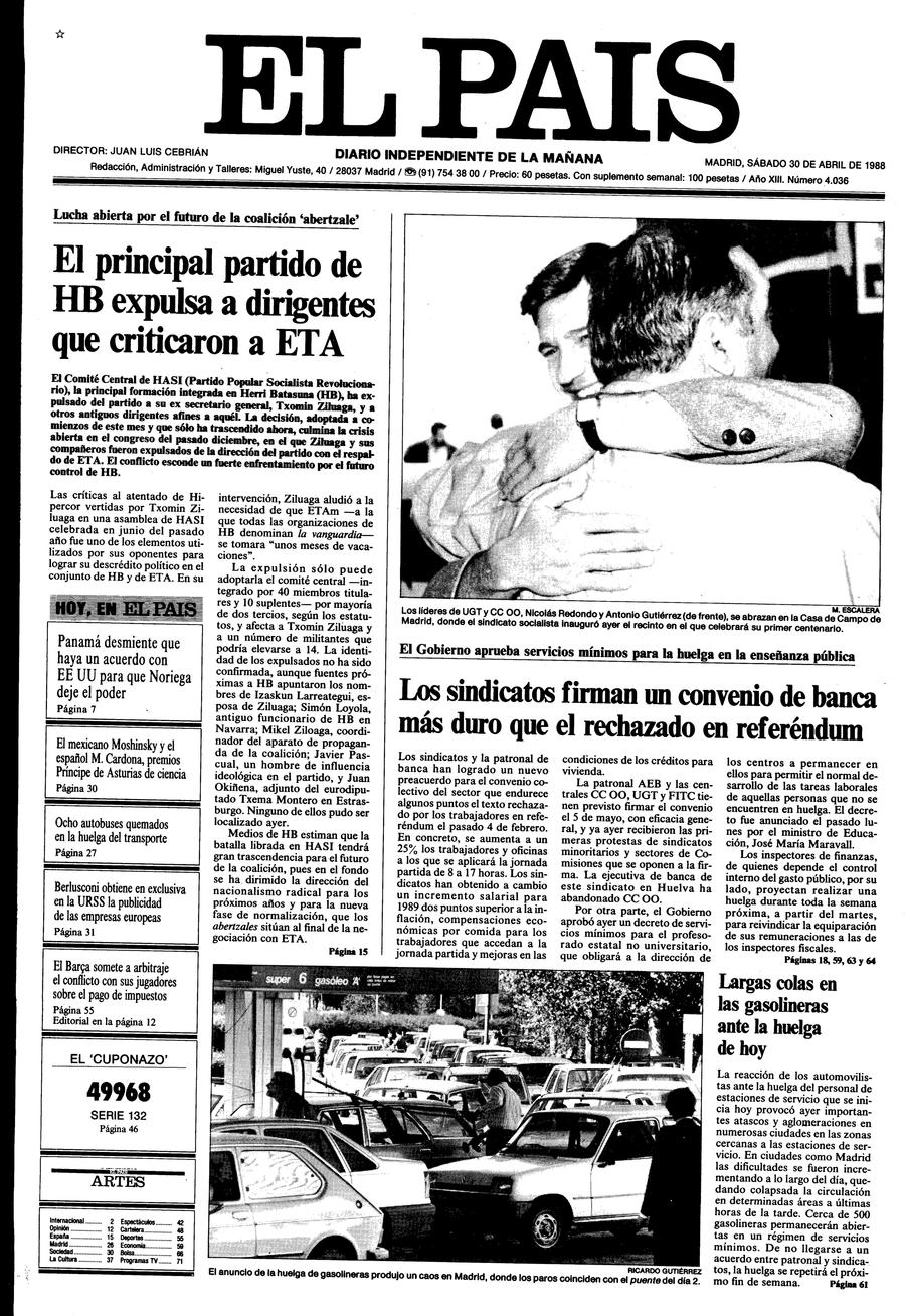 30 de Abril de 1988