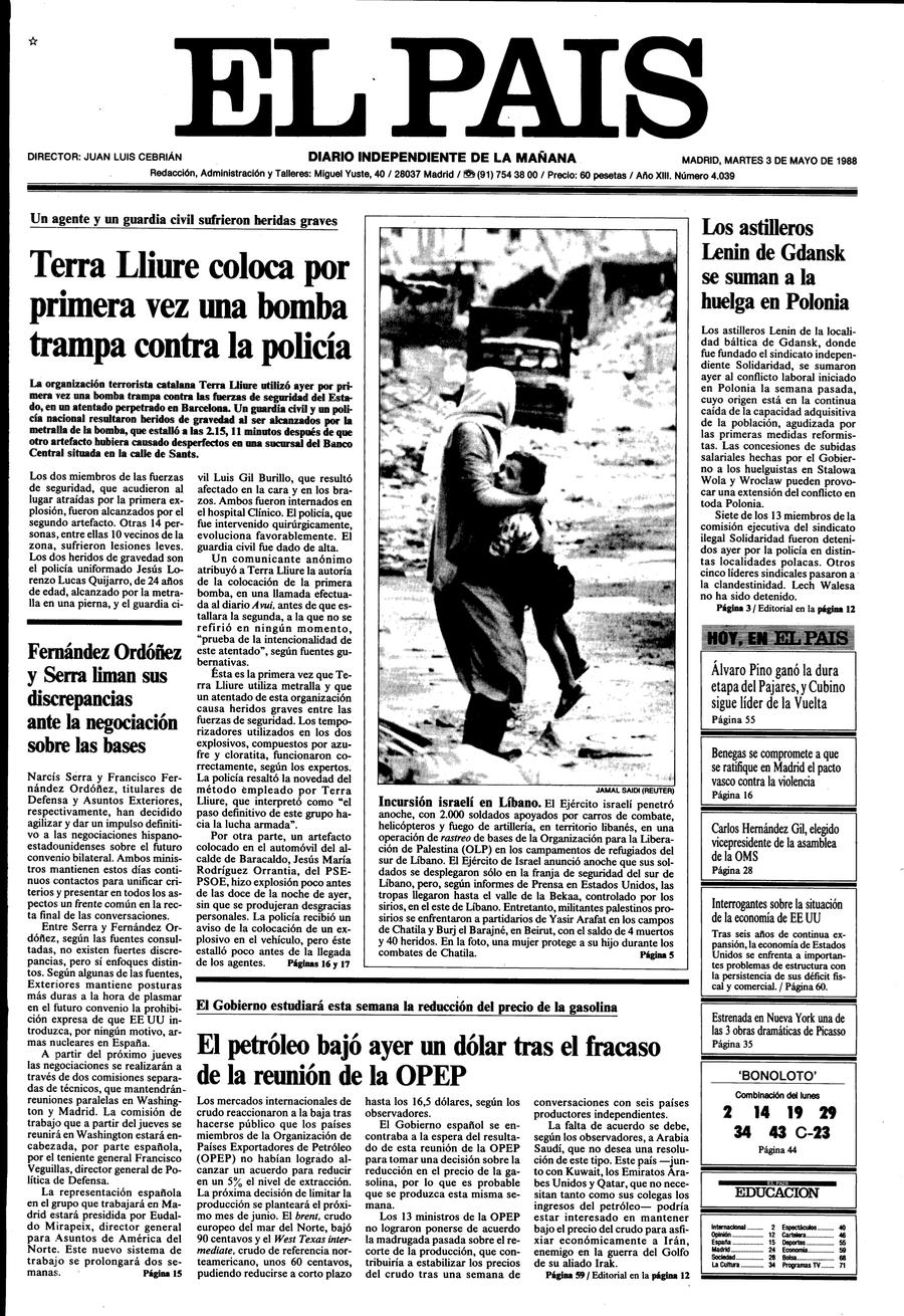 3 de Mayo de 1988