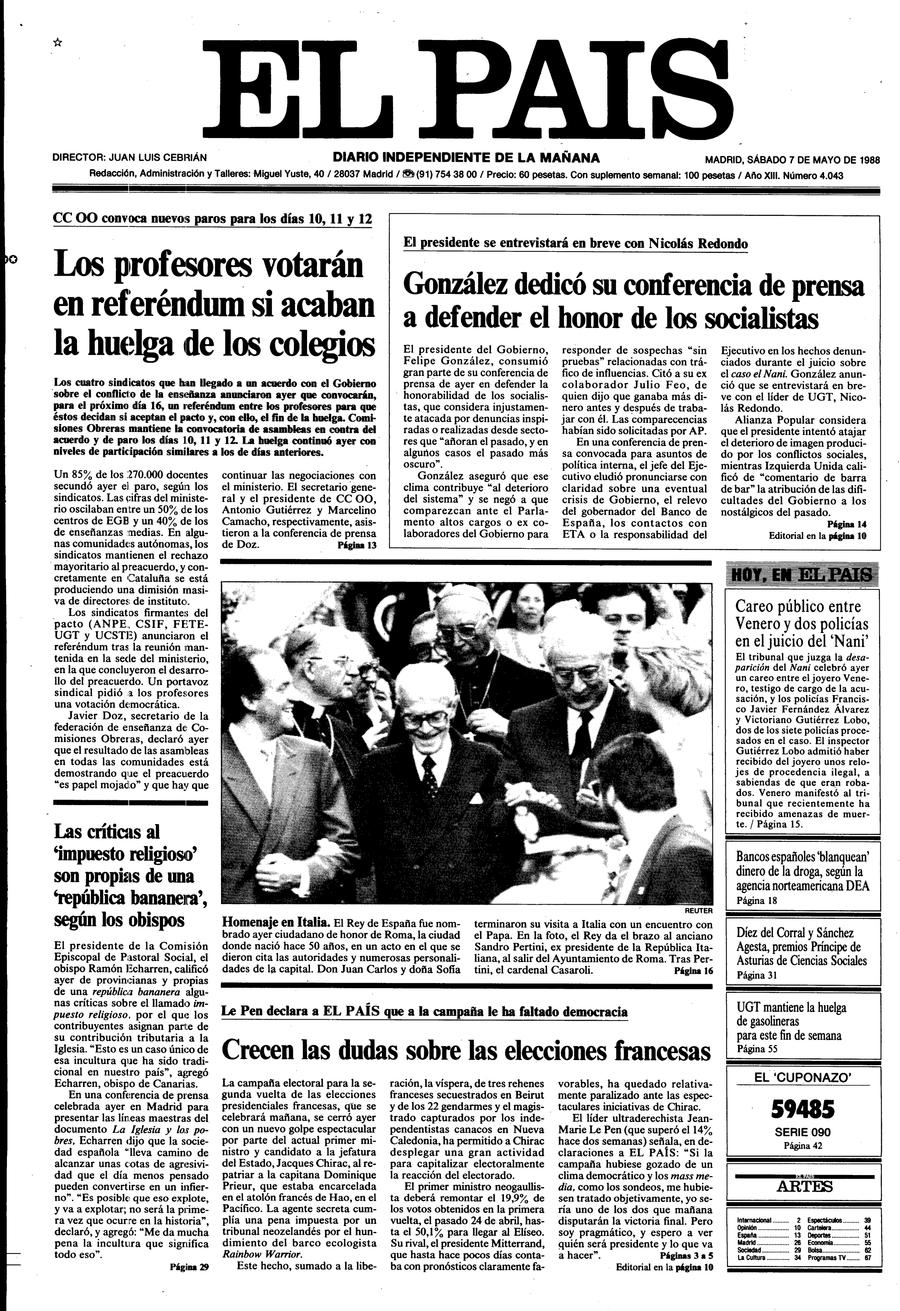 7 de Mayo de 1988