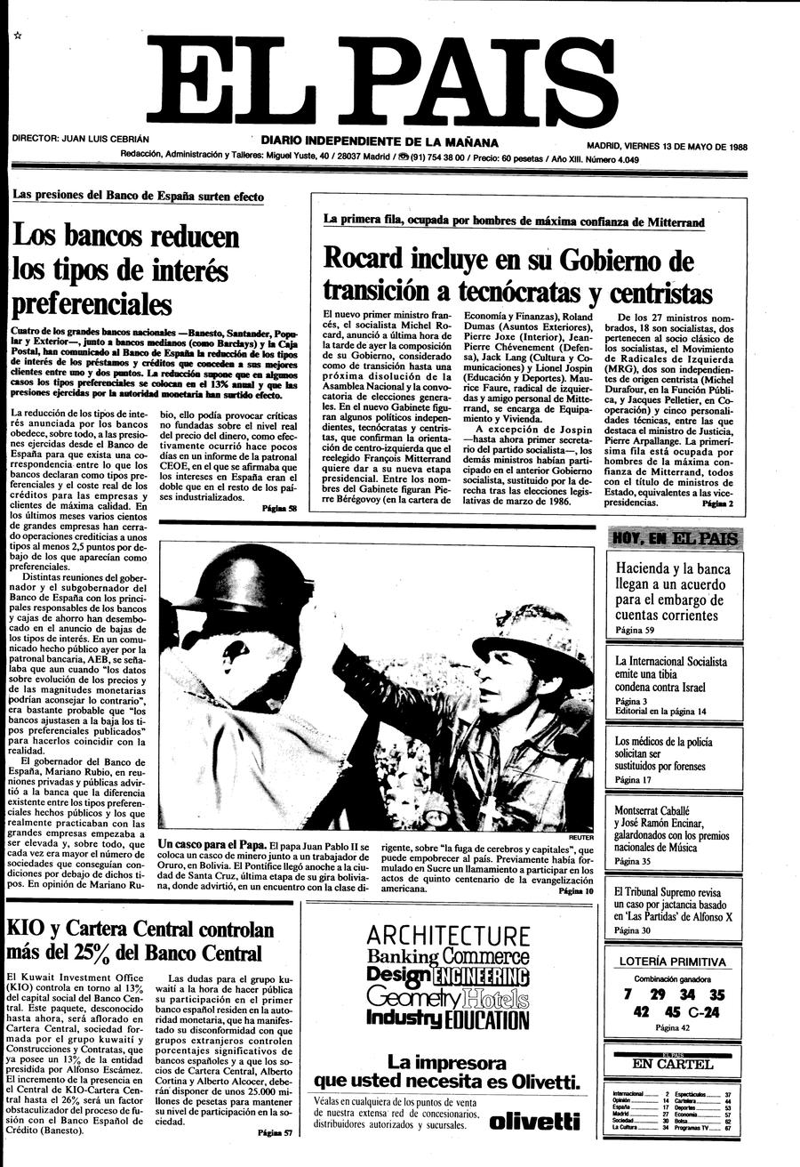 13 de Mayo de 1988