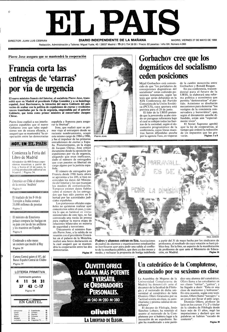 27 de Mayo de 1988