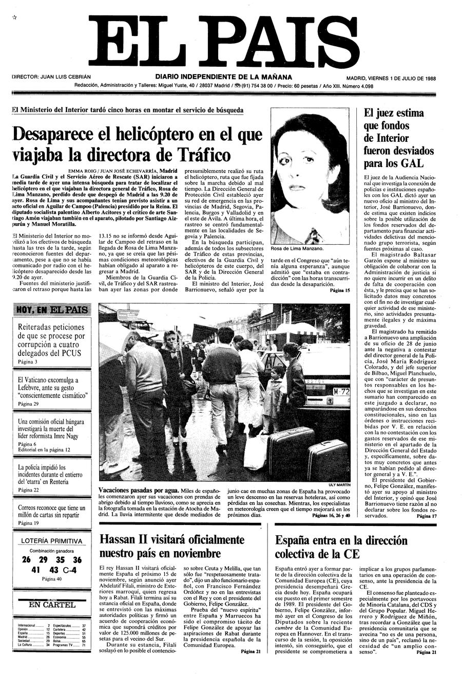 1 de Julio de 1988