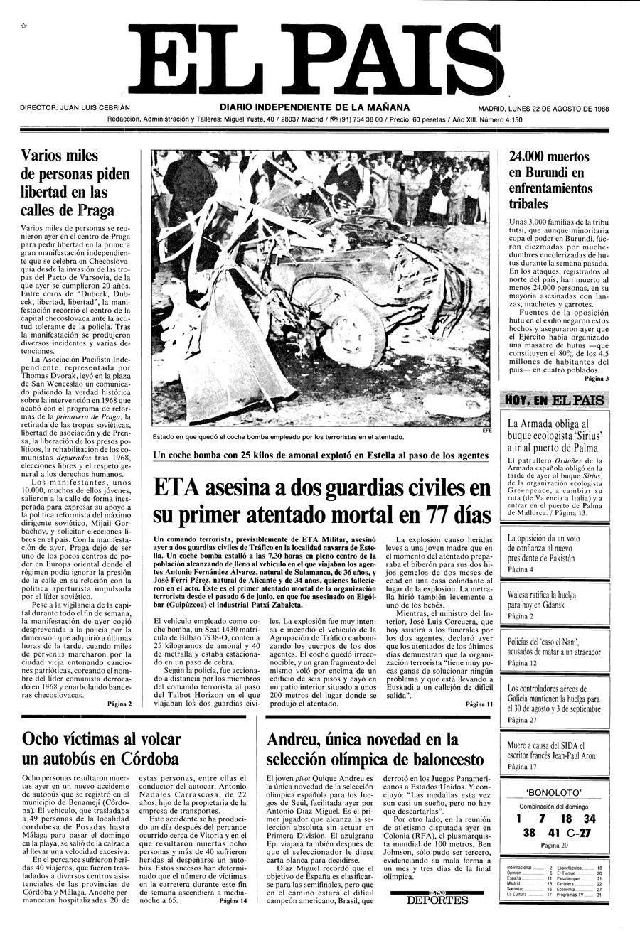 22 de Agosto de 1988