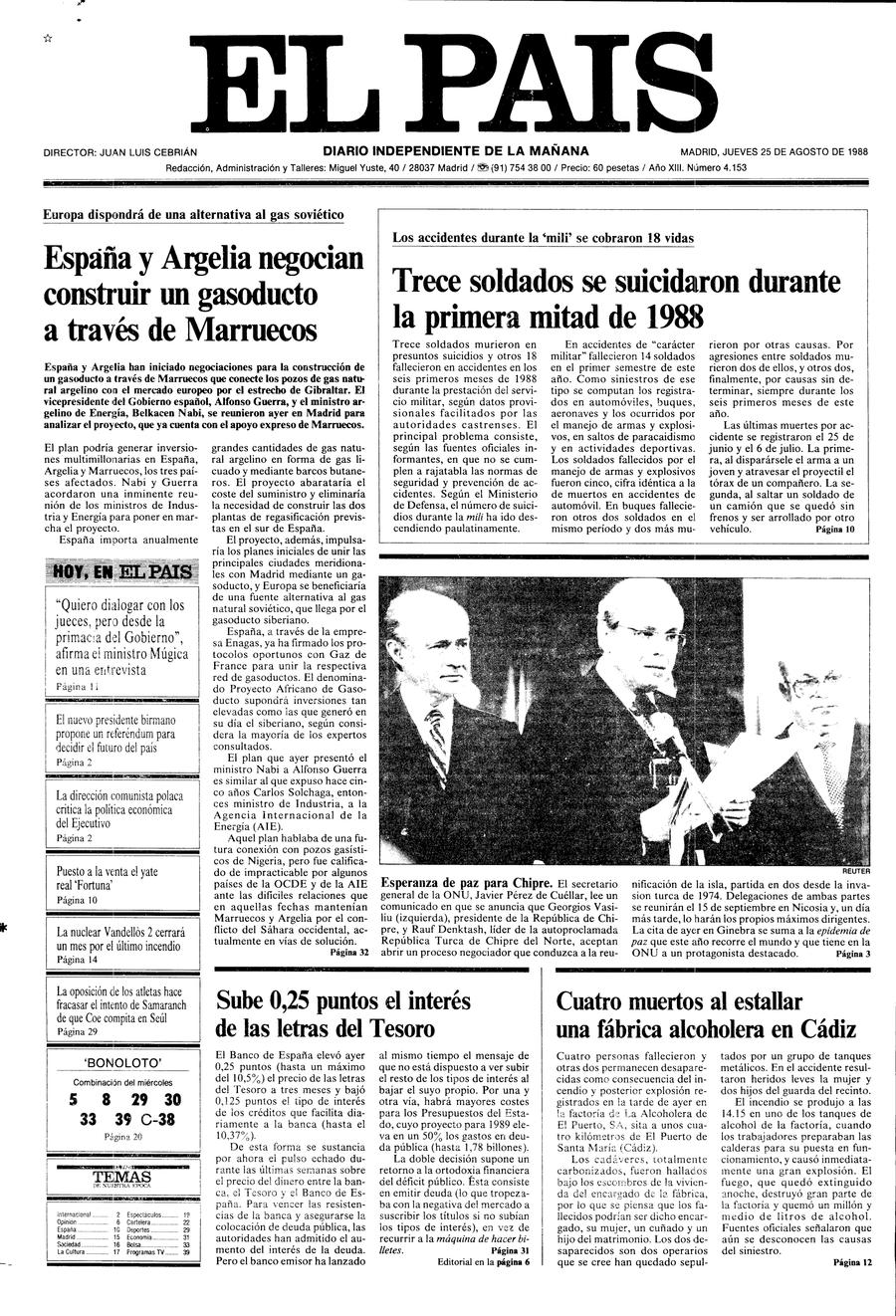 25 de Agosto de 1988